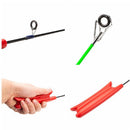 Green Child Portable Hot Spinning Mini Pen Pole Retractable Ice Fishing Rods