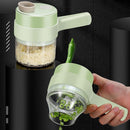 Wireless Vegetable Chopper Food Processor 2 in 1 Electric Vegetable Cutter Set
