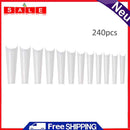 240pcs/Box Full Cover False Nails Manicuring Tip Artificial Nail Art Decoration
