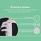 Anti-slip Nylon Gloves Guitar Bass Gloves Musical Instrument Practice Hand Co