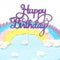 Kid Happy Birthday Cake Plugin Glitter Calligraphy hot Decor Home Bling G1A3