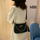 Fashion Women Shoulder Bag Solid Nylon Handbags Girls Street Casual Shoulder Bag