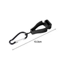 3pcs Glove Grabber Clamp Catcher Safety Working Clip Holder Hanger (Black) Newly