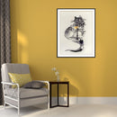 Ink Cat Building DIY Cotton Thread Partial Cross Stitch DIY Handmade Needlework