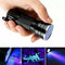 Light Fluorescence Black Light UV Flashlight 21Lamp Beads Flashlight Torch