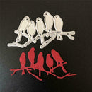 Little Bird Metal Cutting Dies Christmas Flower Leaves Hot Scrapbook