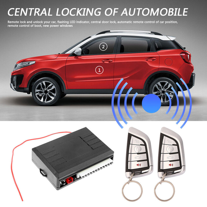 Car Remote Central Door Lock Kit Remote Control Keyless Alarm System 405/T304