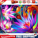 Oil Paint By Numbers Lotus Coloring Picture Digital Drawing L453