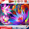 Oil Paint By Numbers Lotus Coloring Picture Digital Drawing L453