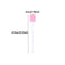 Oral Care Sponge Swab with Stick Sponge Head Tooth Cleaning Mouth Swabs