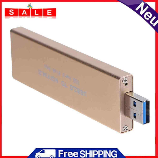 M. 2 NGFF SSD, USB 3.0 Type An Adapter Flash-External Hard Drive Enclosure