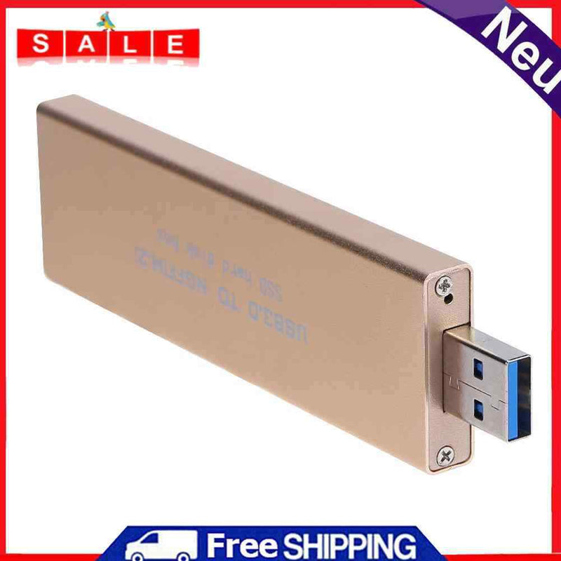 M. 2 NGFF SSD, USB 3.0 Type An Adapter Flash-External Hard Drive Enclosure