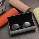 Spectacle Case Folding Eyewear Case Oval Glasses Box Sunglasses Protector