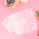 Decorative Layering Stencils Scrapbooking Mandala Auxiliary Painting template