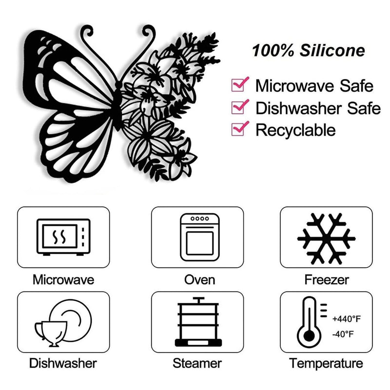 Butterfly Silicone Molds - Handmade Home Display Crafts Decorations for Wall Hanging