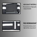 2x BFR Fitness Occlusion Bands Hip Building Blood Restriction Belt (Black) Newly