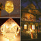 Solar String Lights Waterproof Copper Wire Fairy Lamp (Warm White 200LED) Newly