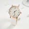 Womens Student Leather Quartz Watch Wristwatches Business Watch Wristband