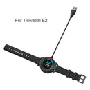USB Fast Charger Base Cradle for Ticwatch E2/S2 Portable Charging Dock Cable