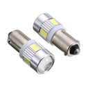 LED 12V 5630 6 SMD Car Wedge Side Light BA9S T4W H6W 363  License Plate Bulb
