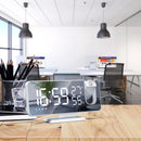 Projector Alarm Clock, LED Digital Alarm Clock Radio for Home, Office (1)