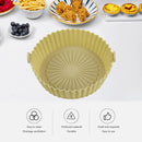 Round Air Fryer Silicone Pot Replacement Silicone Food Safe Washable Accessories