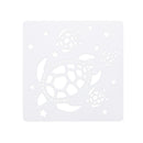 Paint DIY Ocean Creatures Stencil Sea Animal Painting Hollow Template 6x6Inch