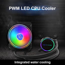 AIO CPU Liquid Cooler POLAR ICEFLOW 120 RGB CPU Water Cooler for Intel LGA 115X