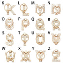 Diamond Luxury Letter Phone Stand Finger Ring Holder Car Bracket 360 Rotation