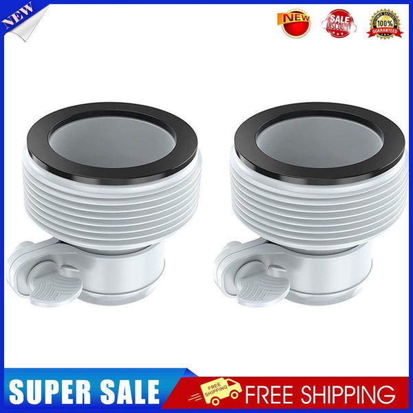 1.25 inch to 1.5 inch Pool Pumps Adapters Hose Connector Cleaning (2pcs)
