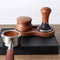 Coffee Tamper Coffee Press Tool Wood Base for Press Coffee Powder.