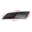 Hood Air Intake Scoop Vent Trim for Ford Mustang 15-17 (Carbon Fiber Look) Newly