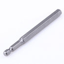 6pcs 100mm Length 1/4 Inch Hex Shank Magnetic Hexagon Head Screwdriver Bit Newly