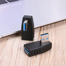 USB Extension Line Male to Female 90 Degree USB 3.0 Elbow Cable Adapter