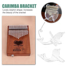 Thumb Finger Piano Display Rack Transparent Crystal Acrylic Kalimba Holder