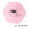 Torx Silicone Cup Cover Heat-resistant Leak Proof Cartoon Lid (Pink Bear)