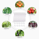 Tomato J Hook & Trellis Clips Set Plant Support Garden Tools Makes Plants Health