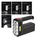 Strong Powerful Flashlight Searchlight 3 Mode LED Outdoor Hand Lamp (Basic)