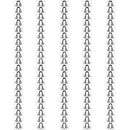 100pcs Nail Art French Tips Extension Forms Acrylic UV Gel Guide Stencils