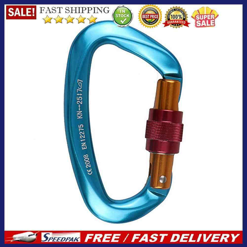 25KN Twistlock Climbing Carabiner Clips Auto Locking and Heavy Duty CE-Certif
