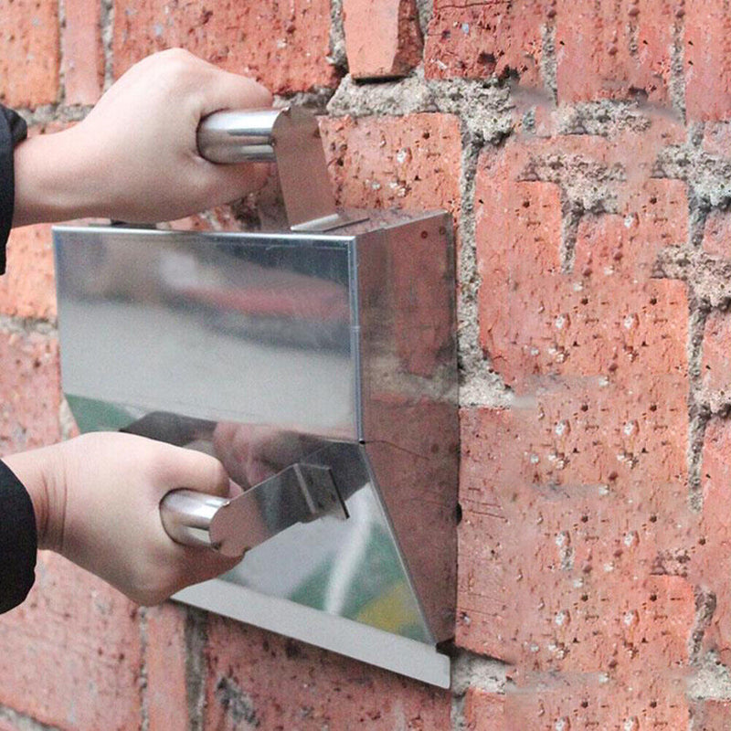 Stainless Steel Wall Plastering Tool Concrete Trowel Plasterer Scraper (B)