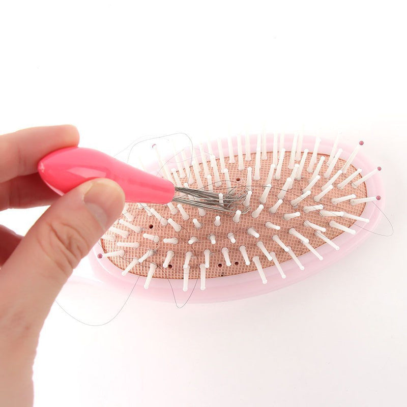 Durable Beauty Tools Embedded Hook Comb Cleaning Remover Hair Brush Cleaner