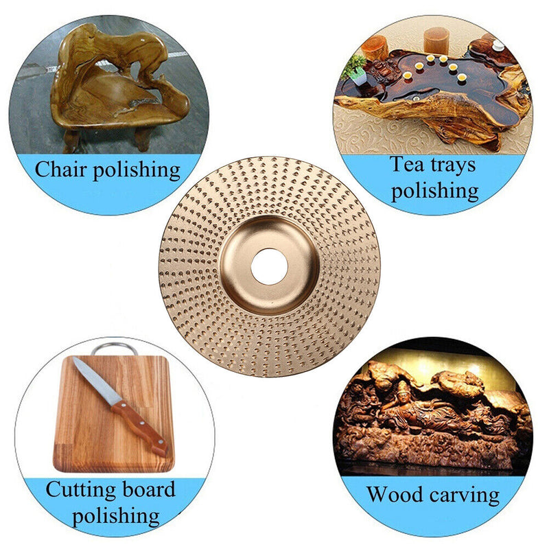 Wood Angle Grinding Disc Polishing Sanding Rotary Tool Grinding Shaping Sheet