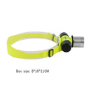 LED Light Scuba Diving Headlamp Underwater Work Headlight Waterproof Head Torch