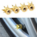 Shape Air Valve Dust Covers Auto Dustproof Caps Car Tire Air Valve Stem Caps