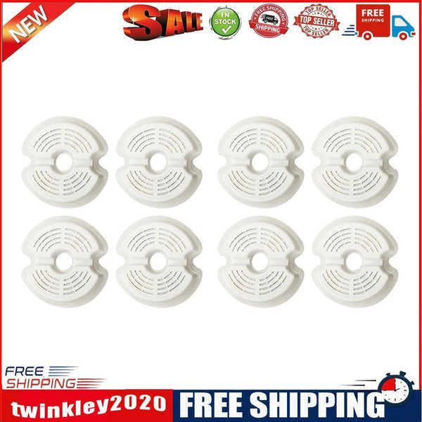 Activated Carbon Replace Filter Pet Cat Dog Fountain Water Dispenser (8pcs)