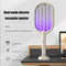 Electric Insect Swatter USB Rechargeable Led Light Mosquito Killer (Beige) Newly