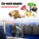 5pcs Spray Nozzle Tips 1/4 with Pivoting Coupler Pressure Washer Accessories Kit