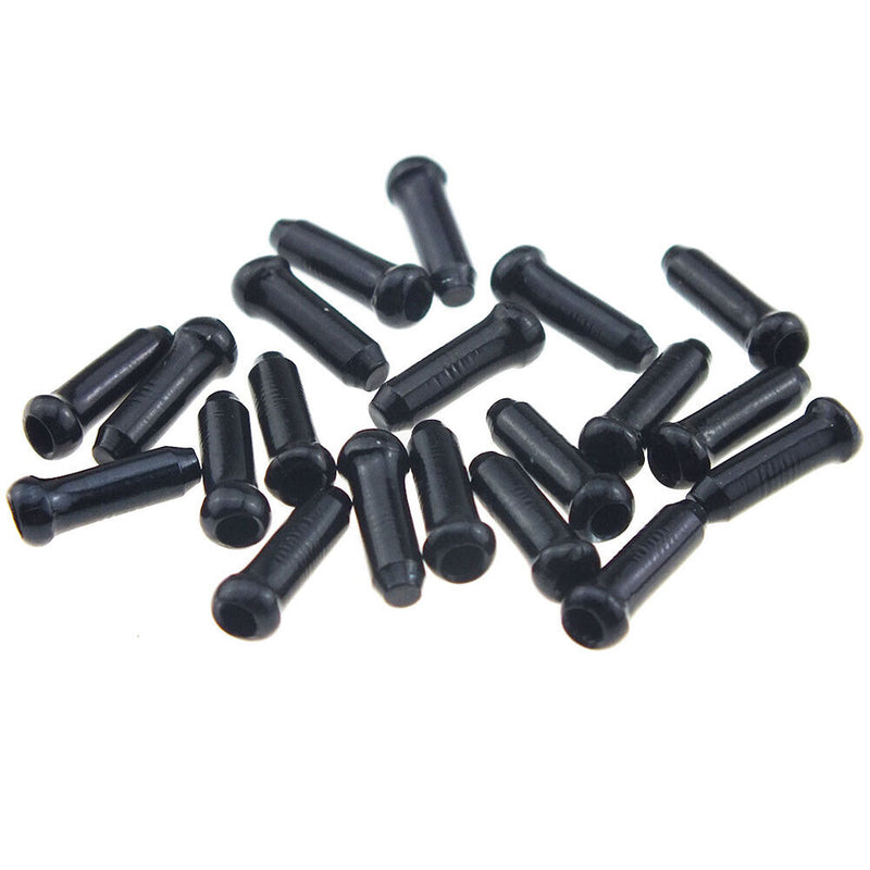 50pcs Aluminum Alloy Bike Bicycle Brake Shifter Inner Cable Tips Wire End C