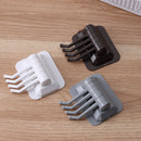 Rack Towel Hanger Storage Wall Door Hook Rack Hooks Self Adhesive Key Holder